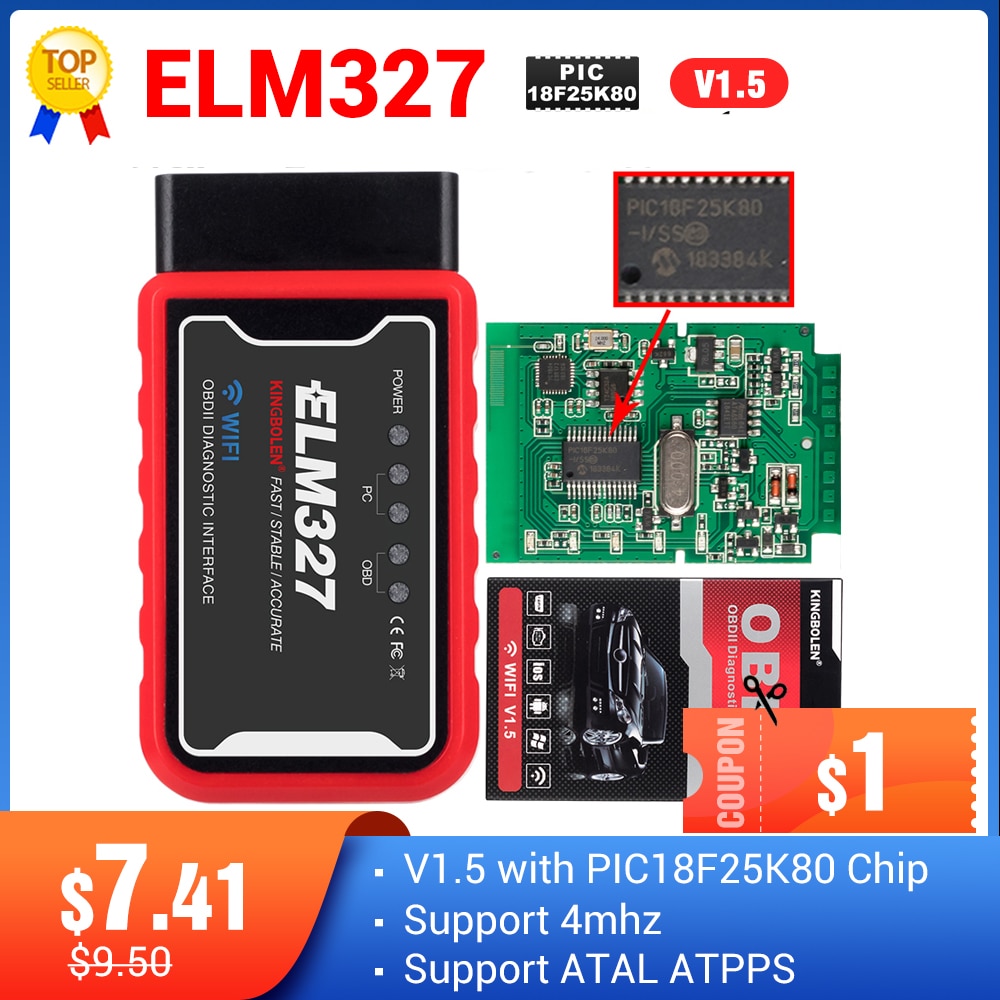 Elm327 ̴  v1.5 pic1825k80  ̴ elm 327 ..